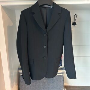 R.J. Classics Youth Black Equestrian Show Coat, Size 14R